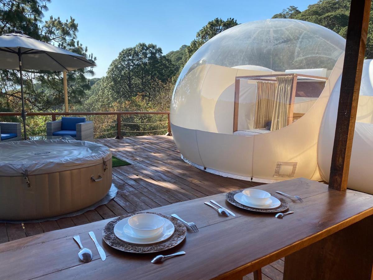 La Estela Bubble Glamping Mazamitla Exteriör bild