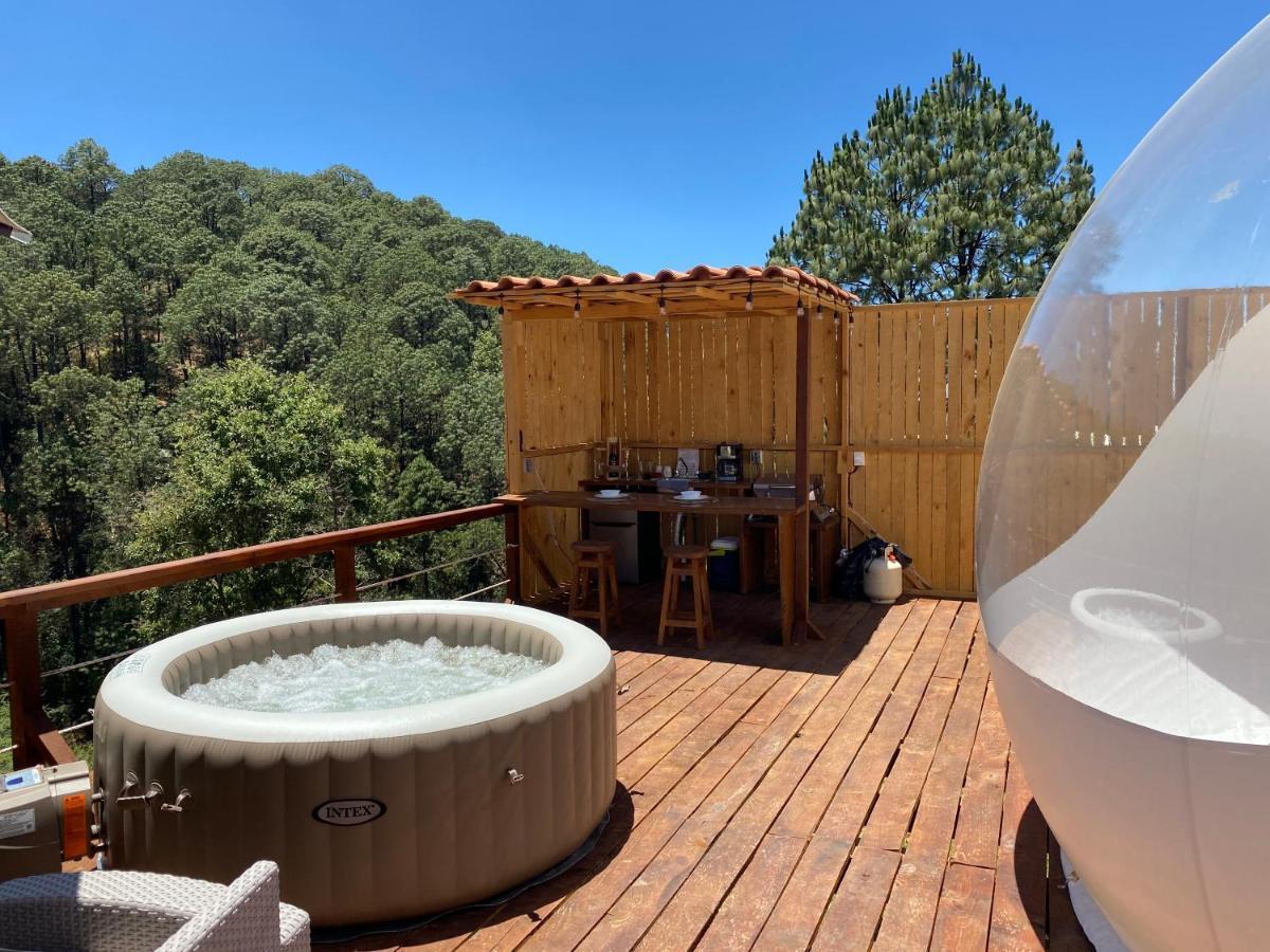 La Estela Bubble Glamping Mazamitla Exteriör bild