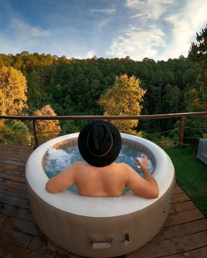 La Estela Bubble Glamping Mazamitla Exteriör bild