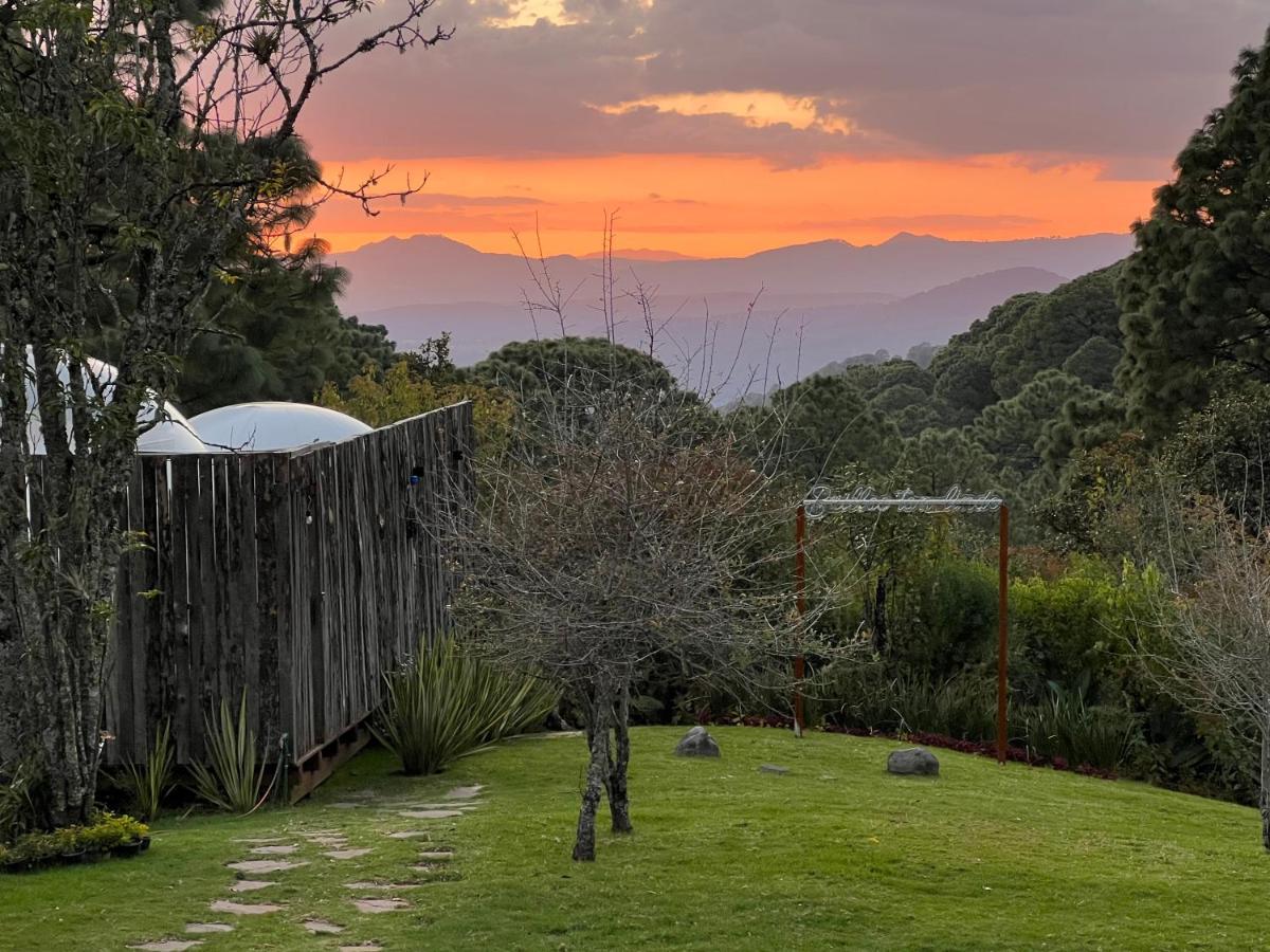 La Estela Bubble Glamping Hotell Mazamitla Exteriör bild