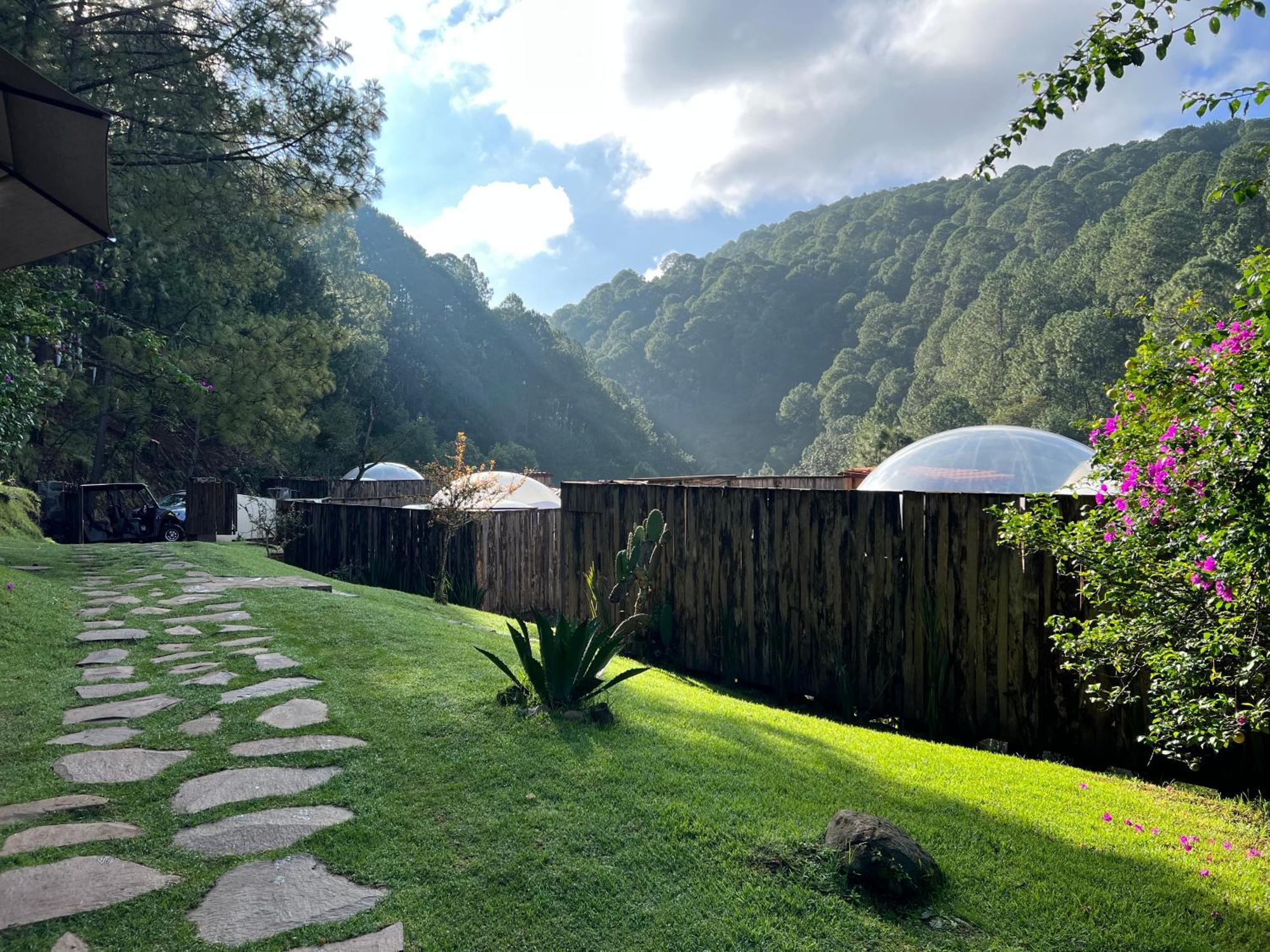 La Estela Bubble Glamping Hotell Mazamitla Exteriör bild